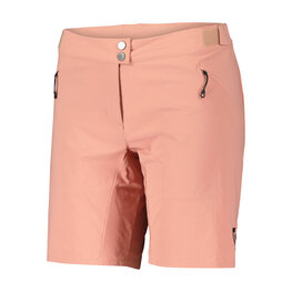 SCOTT Pantaloni scurți de ciclism fără bretele - ENDURANCE LS/FIT W/PAD W - roz