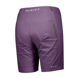 SCOTT Pantaloni scurți de ciclism fără bretele - ENDURANCE LS/FIT W/PAD - mov