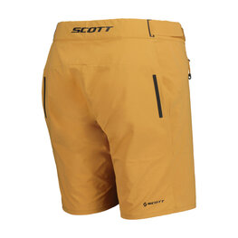 SCOTT Pantaloni scurți de ciclism fără bretele - ENDURANCE LS/FIT W/PAD W - bej