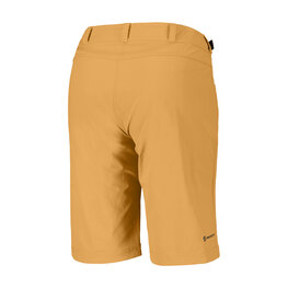 SCOTT Pantaloni scurți de ciclism fără bretele - TRAIL FLOW W/PAD W - bej