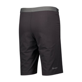 SCOTT Pantaloni scurți de ciclism fără bretele - TRAIL 10 LS/FIT W/PAD JR - negru