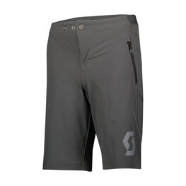 SCOTT Pantaloni scurți de ciclism fără bretele - TRAIL 10 LS/FIT W/PAD JR - gri