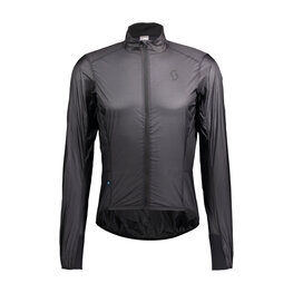 SCOTT Jachetă rezistentă la vânt de ciclism - RC WEATHER ULTRALIGHT WB - negru
