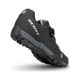 SCOTT Pantofi de ciclism - SPORT TRAIL EVO GORE-TEX - negru/argintiu