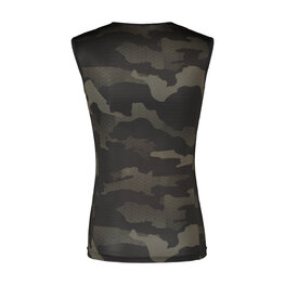 SCOTT Tricou de ciclism fără mâneci - UNDERWEAR CARBON - negru/gri