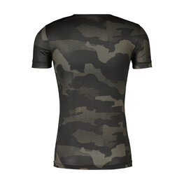 SCOTT Tricou de ciclism cu mânecă scurtă - CARBON SS - negru/gri