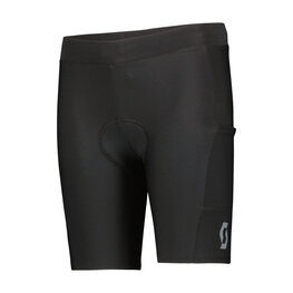 SCOTT Pantaloni scurți de ciclism fără bretele - JUNIOR - negru