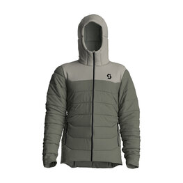 SCOTT Jachetă termoizolantă de ciclism - INSULOFT WARM - alb/gri