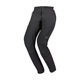 SCOTT Pantaloni de ciclism lungi fără bretele - TRAIL STORM HYBRID W - negru