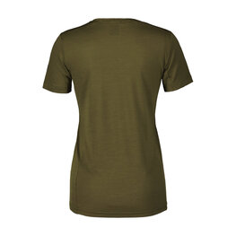 SCOTT Tricou de ciclism cu mânecă scurtă - TEE COMMUTER MERINO W - verde