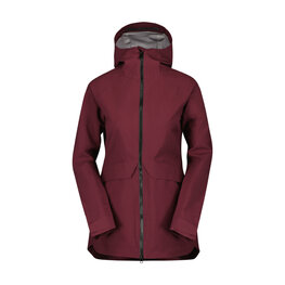 SCOTT jachetă impermeabilă - TECH COAT 3L W - roșu