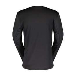 SCOTT Tricou de ciclism cu mânecă lungă de vară - TRAIL VERTIC LS - negru