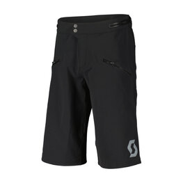 SCOTT Pantaloni scurți de ciclism fără bretele - TRAIL VERTIC PRO W/PAD - negru