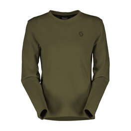 SCOTT Hanorac - CREWNECK TECH W - verde