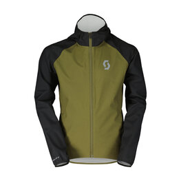SCOTT Jachetă rezistentă la vânt de ciclism - WP JR - verde/negru