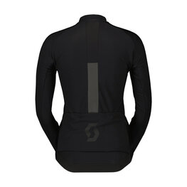 SCOTT Jachetă rezistentă la vânt de ciclism - RC PRO WARM HYBRID GTX WS W - negru/mov