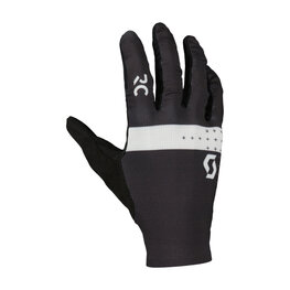 SCOTT Mănuși cu degete lungi de ciclism - RC PRO LF - negru/alb