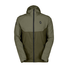 SCOTT Jachetă rezistentă la vânt de ciclism - EXPLORAIR LIGHT WB - verde