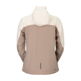 SCOTT Jachetă rezistentă la vânt de ciclism - EXPLORAIR LIGHT WB W - alb/maro