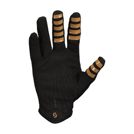 SCOTT Mănuși cu degete lungi de ciclism - TRACTION LF - albastru/maro/negru