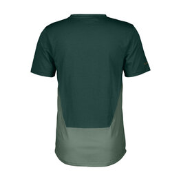 SCOTT Tricou de ciclism cu mânecă scurtă - TRAIL FLOW DRI SS - verde