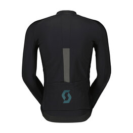 SCOTT Jachetă rezistentă la vânt de ciclism - RC PRO HYBRID GTX WS LTD - negru/verde