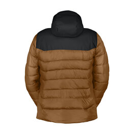 SCOTT Jachetă termoizolantă de ciclism - INSULOFT WARM - negru/maro