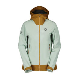 SCOTT jachetă impermeabilă - DRYO PRO 2.5L W - verde/maro