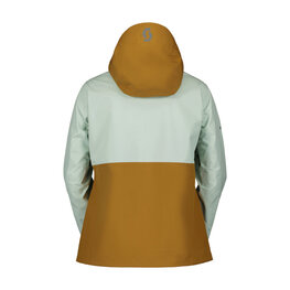 SCOTT jachetă impermeabilă - DRYO PRO 2.5L W - verde/maro