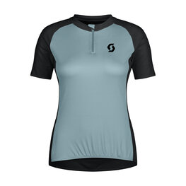 SCOTT Tricou de ciclism cu mânecă scurtă - ENDURANCE 20 W - albastru/negru