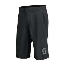SCOTT Pantaloni scurți de ciclism fără bretele - TRAIL VERTIC W/PAD - negru