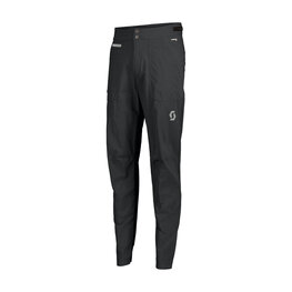 SCOTT Pantaloni de ciclism lungi fără bretele - TRAIL TUNED - negru