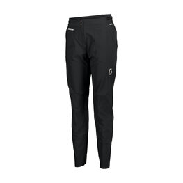 SCOTT Pantaloni de ciclism lungi fără bretele - TRAIL TUNED W - negru