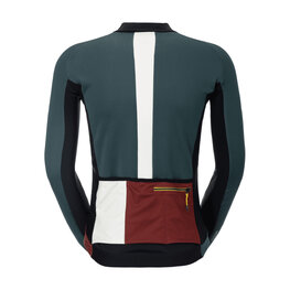 SCOTT Jachetă rezistentă la vânt de ciclism - RC PRO WARM GTX WS-REMIX - verde/roșu