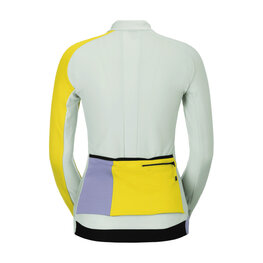 SCOTT Jachetă rezistentă la vânt de ciclism - RC PRO WARM GTX WS-REMIX W - verde/galben/albastru