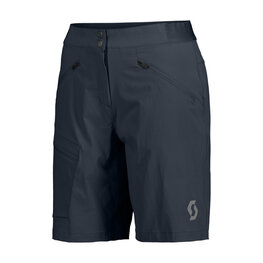 SCOTT Pantaloni scurți de ciclism fără bretele - EXPLORAIR LIGHT W - albastru