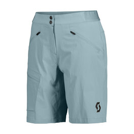 SCOTT Pantaloni scurți de ciclism fără bretele - EXPLORAIR LIGHT W - albastru