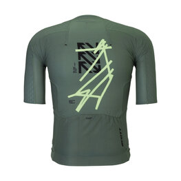 SCOTT Tricou de ciclism cu mânecă scurtă - ULTD AERO - verde