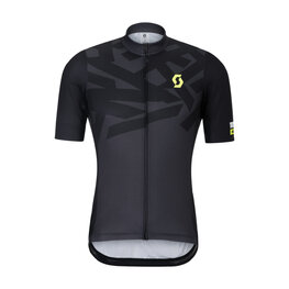 SCOTT Tricou de ciclism cu mânecă scurtă - RC ENDURANCE - negru
