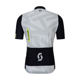 SCOTT Tricou de ciclism cu mânecă scurtă - RC ENDURANCE - negru/gri