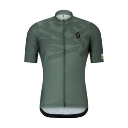 SCOTT Tricou de ciclism cu mânecă scurtă - RC ENDURANCE - verde