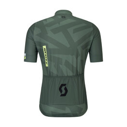 SCOTT Tricou de ciclism cu mânecă scurtă - RC ENDURANCE - verde