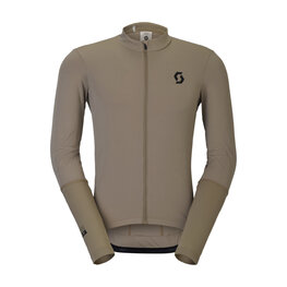 SCOTT Tricou de ciclism cu mânecă lungă de vară - ENDURANCE - bej