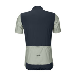 SCOTT Tricou de ciclism cu mânecă scurtă - ENDURANCE LT - gri/albastru