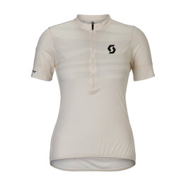 SCOTT Tricou de ciclism cu mânecă scurtă - ENDURANCE LT W - alb