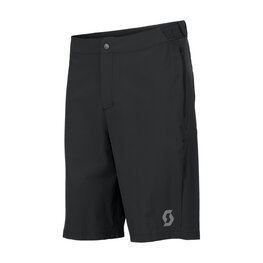 SCOTT Pantaloni scurți de ciclism fără bretele - VERTIC LT W/PAD - negru