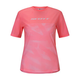 SCOTT Tricou de ciclism cu mânecă scurtă - VERTIC LT SS - roz
