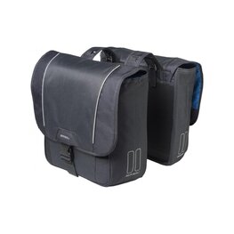 BASIL Geantă de ciclism - SPORT DESIGN-DOUBLE BAG - gri