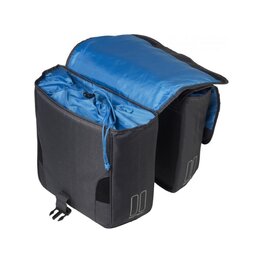 BASIL Geantă de ciclism - SPORT DESIGN-DOUBLE BAG - gri