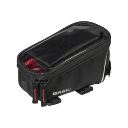 BASIL Geantă de ciclism - SPORT DESIGN FRAME BAG - negru